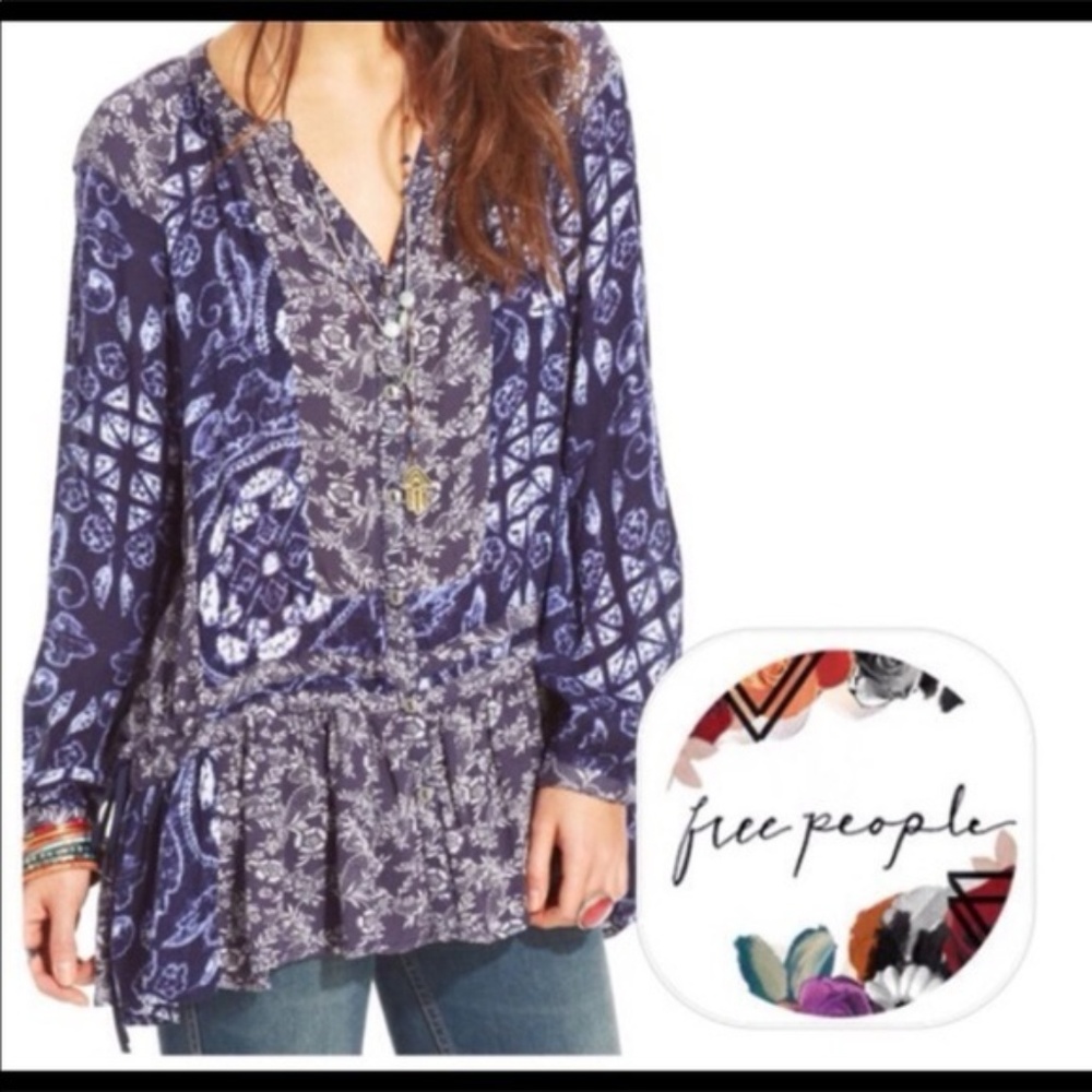 Free People Drop Waist Tunic